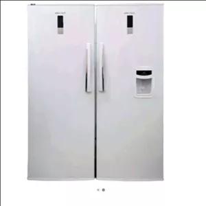 یخچال وفریزر دوقلو ازمایش رنگ سفید با گارانتی 24 ماهه ونصب وارسال رایگان 