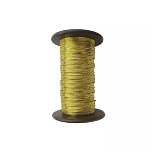 سیم گلسازی روکش دار طلایی شماره 4 (یک عددی)