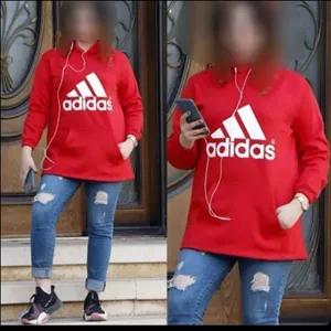 هودی اسپرت طرح ادیداس دارای رنگبندی  فری سایز تا 50 رنگ
