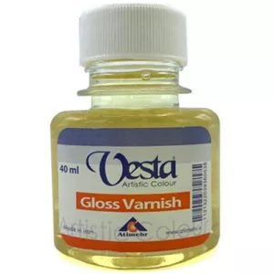 وارنیش 40میل وستا Glass varnish