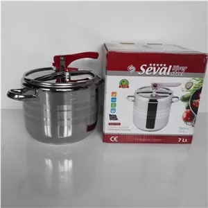 زودپز روگازی 9 لیتری استیل ساخت ترکیه دارای استاندارد اروپا SEVAL