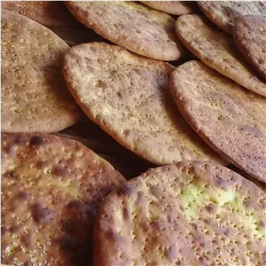 نان محلی خلخال نزیک سنتی با مغز حلوایی بسته 10 عددی
