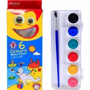 آبرنگ 6رنگ آریا