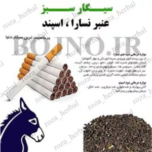 سیگار عنبر نسارا اسپند مخلوط (بسته 10عددی)