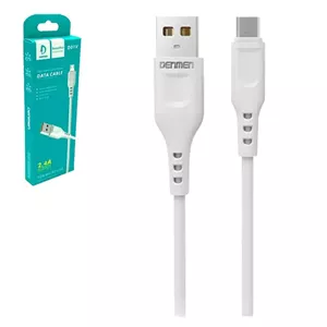 کابل شارژ و دیتا microUSB دنمن مدل D01V طول1متر