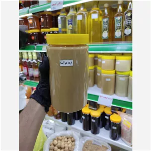 ارده دو آتیشه ارده گیری از کنجد درجه یک 500 گرمی