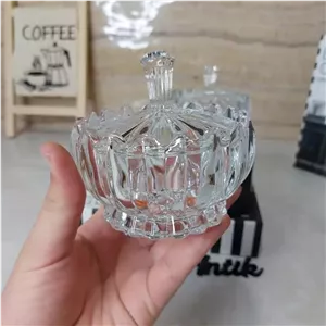 قندان جنوا لب نقره ای