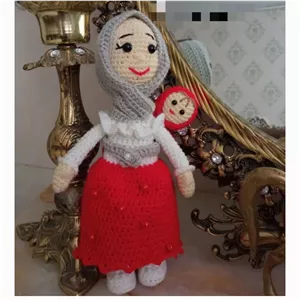 عروسک بافتنی مادر و فرزند مادر و بچه