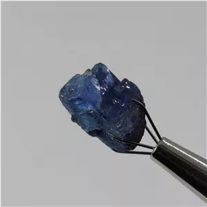 راف کریستالی سنگ تانزانیت (تانزانایت) معدنی تانزانیا