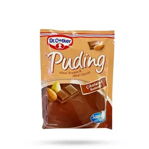 پودر پودینگ دکتر اوتکر Dr.Oetker با طعم شکلاتی و تکه های بادام 