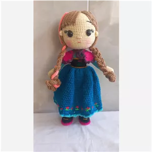 عروسک دستبافت دختر آنا