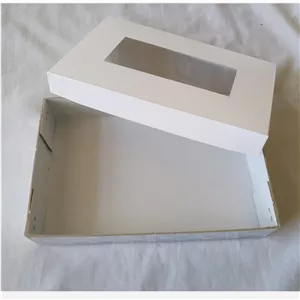 جعبه شیرینی 21 5در14 ارتفاع 4 درب طلق دار (پس کرایه)