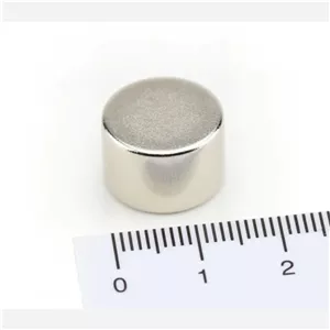 آهنربا نئودیمیوم سوپر مگنت استوانه سایز 15x10 میلیمتر بسته 1 عددی