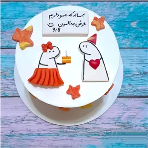 مینی کیک میقولی خامه ای