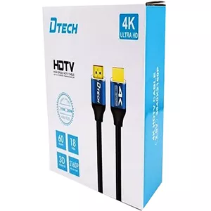 کابل 1.5 متری HDMI 4K دی تک D-TECH پک کارتنی