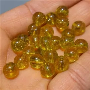 مهره زبرجد سایز 6میل ، مهره زبرجد شفاف ، مهره زبرجد مناسب ساخت زیور آلات سنگی و تسبیح ، زبرجد 6 میل