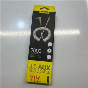 کابل AUX فنری ریمکس مدل RL-L200 طول 2متر