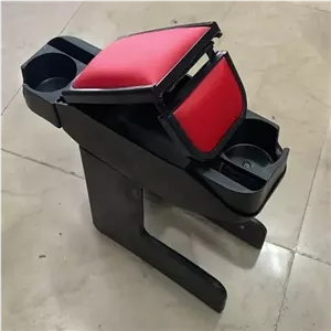 کنسول وسط صندلی پراید ساینا کوییک اطلس و سهند و 206 و رانا و ال 90 مشکی قرمز کیفیت درجه یک