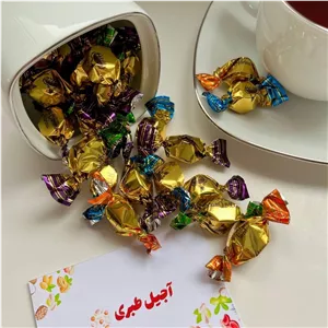 تافی شکلات مینی کارامل آدرین یک کیلویی - نرم و کشسان - طعم نوستالژیک کارامل و کاکائو