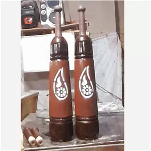 میل باستانی دورنگ زیبا وزن جفت باهم 7کیلو.(پسکرایه)