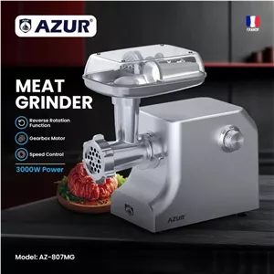 چرخ گوشت استیل آزور مدل AZ-807 با ضمانت 24 ماهه ارسال رایگان مدل جدید