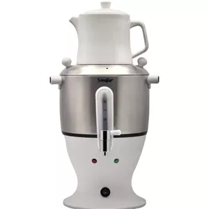 سماوری سونیفر اصلی با گارانتی دم آورنده قوری سرامیکی شیر ضد چکه 
