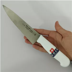 چاقو آشپزخانه اکبری دسته سفید کد 87A با ارسال رایگان