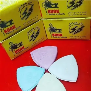 صابون خیاطی گچی کوک (12 بسته 10 عددی)(صابون سایز کوچک)