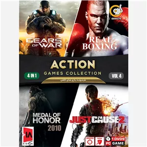 بازی کامپیوتری Gerdoo PC Action Games Collection 4in1 Vol.4