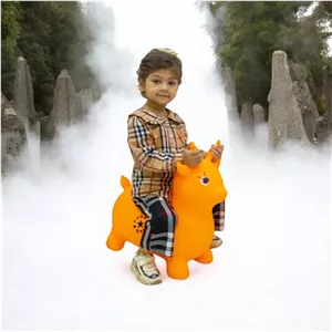 اسباب بازی حیوانات بادی و اسب بادی پرشی