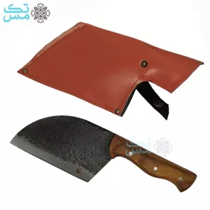 چاقوی صربستانی مخصوص آشپزی در طبیعت مصطفی حیدری زنجان بهمراه غلاف