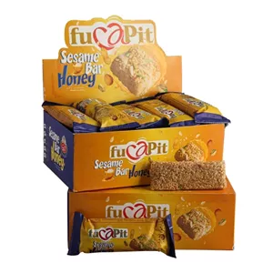 کنجدبار عسلی 50 گرمی بسته 20 عددی