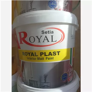 رنگ پلاستیک صادراتی رویال پلاست 406 ساندورا دبه 12 کیلویی