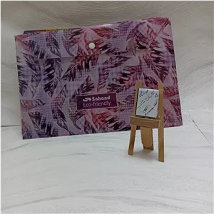 پوشه A4 دکمه دار پوشه طرح دار کلاسیک