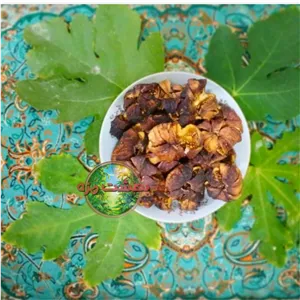 انجیرخشک قرمزوسیاه شیرین امسالی ارگانیک(بسته نیم کیلویی)