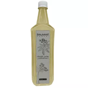 روغن کرچک ارگانیک 1 لیتر صددرصد طبیعی سلامت