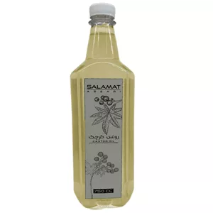 روغن کرچک ارگانیک 750 میل صددرصد طبیعی سلامت