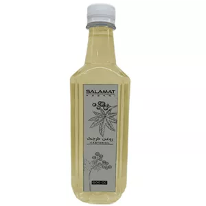 روغن کرچک ارگانیک 500 میل صددرصد طبیعی سلامت