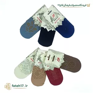 جوراب ساپورتی نگین دار ضخیم (120)