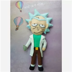 عروسک ریک طرح Rick and Morty