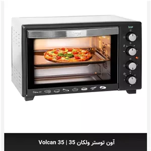 آون توستر پارس خزر مدل 35 ولکان (پس کرایه)