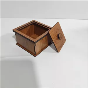 قندان ( و جاشکلاتی و جا آبنباتی) چوبی(ام دی اف3میل)