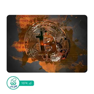 پد ماوس طرح ارز دیجیتال کد 1074