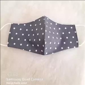 ماسک نخی خالدار1