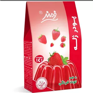 پودر ژله توت فرنگی فرمند 100 گرمی