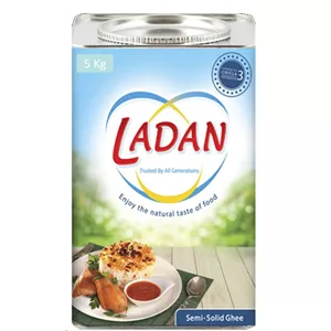 روغن نیمه جامد لادن سرشار از ویتامین وزن 5 کیلوگرم سرخ کردنی و پخت و پز 