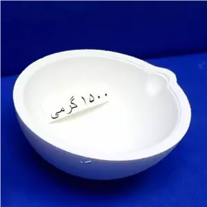 بوته ذوب طلا یک و نیم کیلویی سرامیکی ایتالیایی 