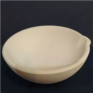 بوته ذوب طلا سرامیکی حجم 100میلی لیتر قطر H40mm D104mm ارتفاع ایتالیایی 