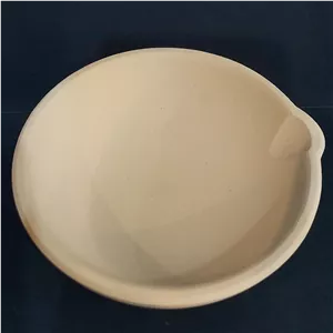 بوته ذوب طلا سرامیکی 200میلی لیتر قطر H50mm D117mm ارتفاع ایتالیایی 