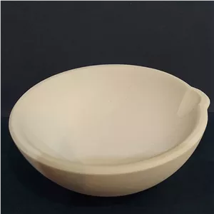 بوته ذوب طلا سرامیکی 50میلی لیتر قطر H35mm D88mm ارتفاع ایتالیایی 